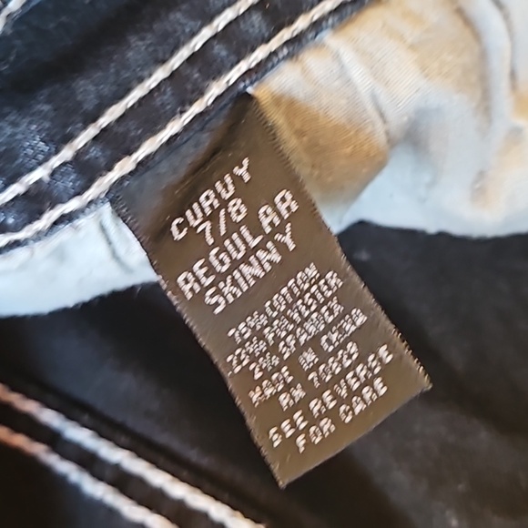 BUNDLE 3 PAIRS OF JEANS SZ. 7/8 - Picture 8 of 8